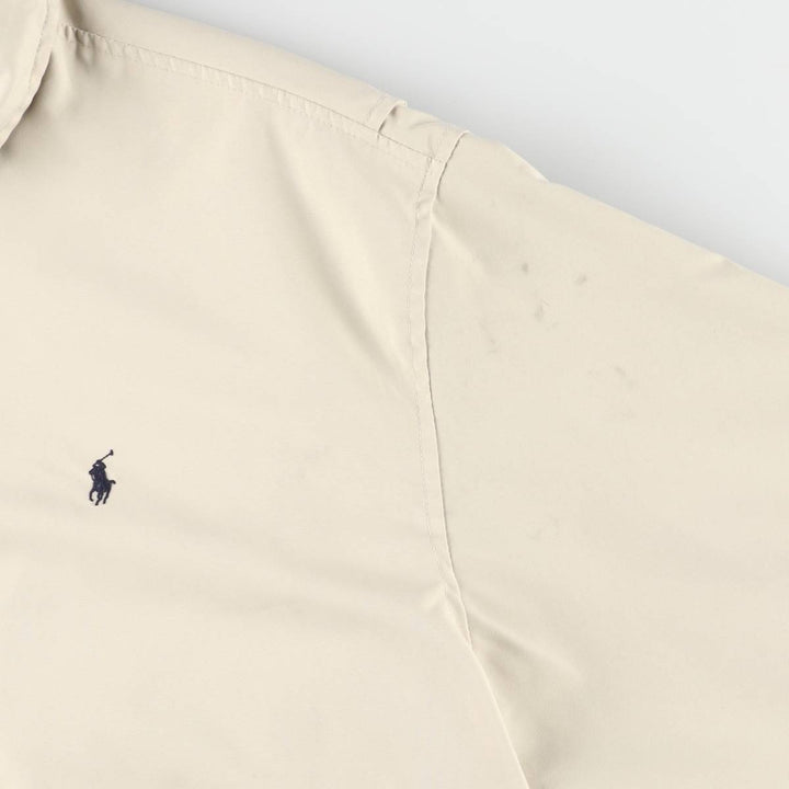 90'S Ralph Lauren POLO GOLF Swing Top Sports Jacket Men's L Size Vintage polyester Beige type Vintage Second Hand