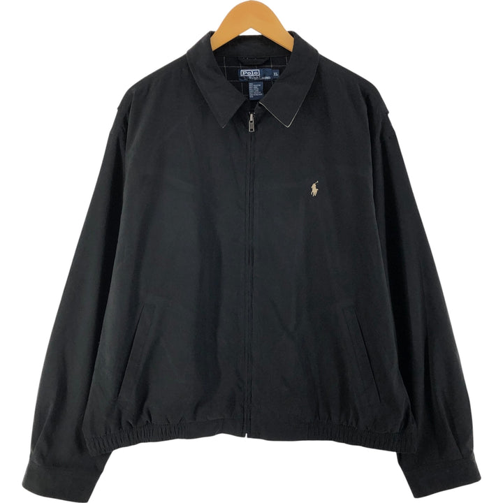Ralph Lauren POLO by Ralph Lauren Swing Top Sports Jacket Men's XL polyester black type Vintage Second Hand