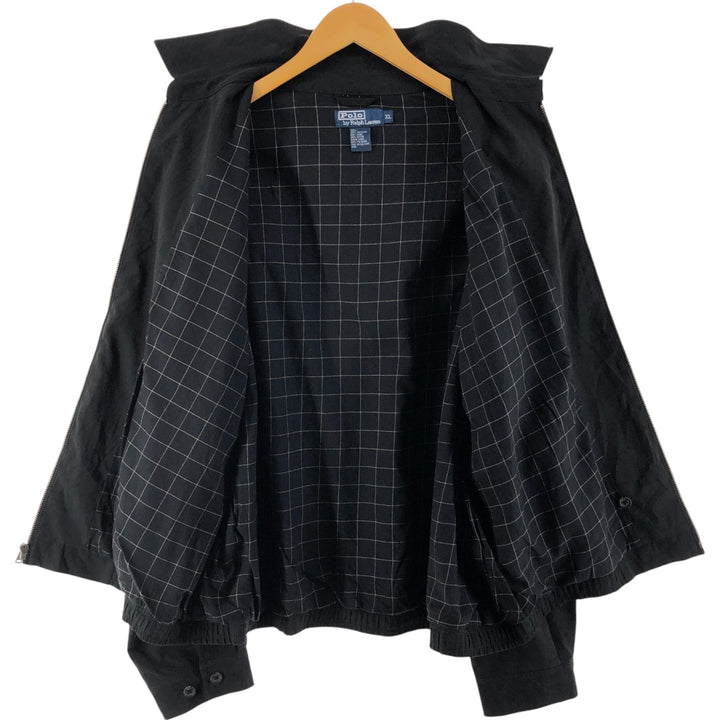 Ralph Lauren POLO by Ralph Lauren Swing Top Sports Jacket Men's XL polyester black type Vintage Second Hand