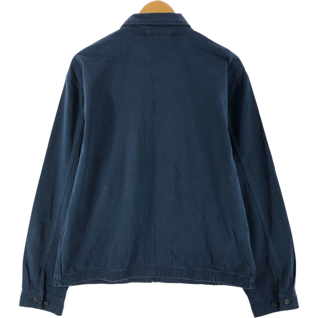 Ralph Lauren POLO by Ralph Lauren Swing Top Sports Jacket Men's L size cotton navy blue type Vintage Second Hand