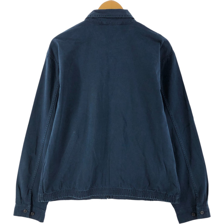 Ralph Lauren POLO by Ralph Lauren Swing Top Sports Jacket Men's L size cotton navy blue type Vintage Second Hand