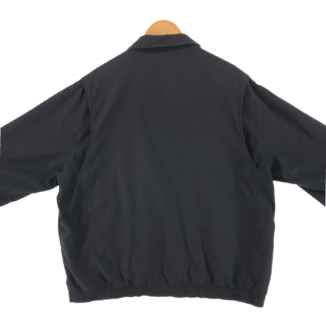Ralph Lauren POLO by Ralph Lauren Swing Top Sports Jacket Men's L size polyester black type Vintage Second Hand