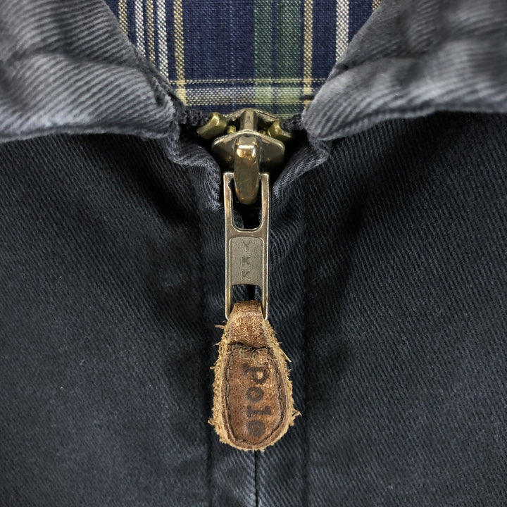 Ralph Lauren POLO by Ralph Lauren Swing Top Sports Jacket Men's XL cotton navy blue type Vintage Second Hand