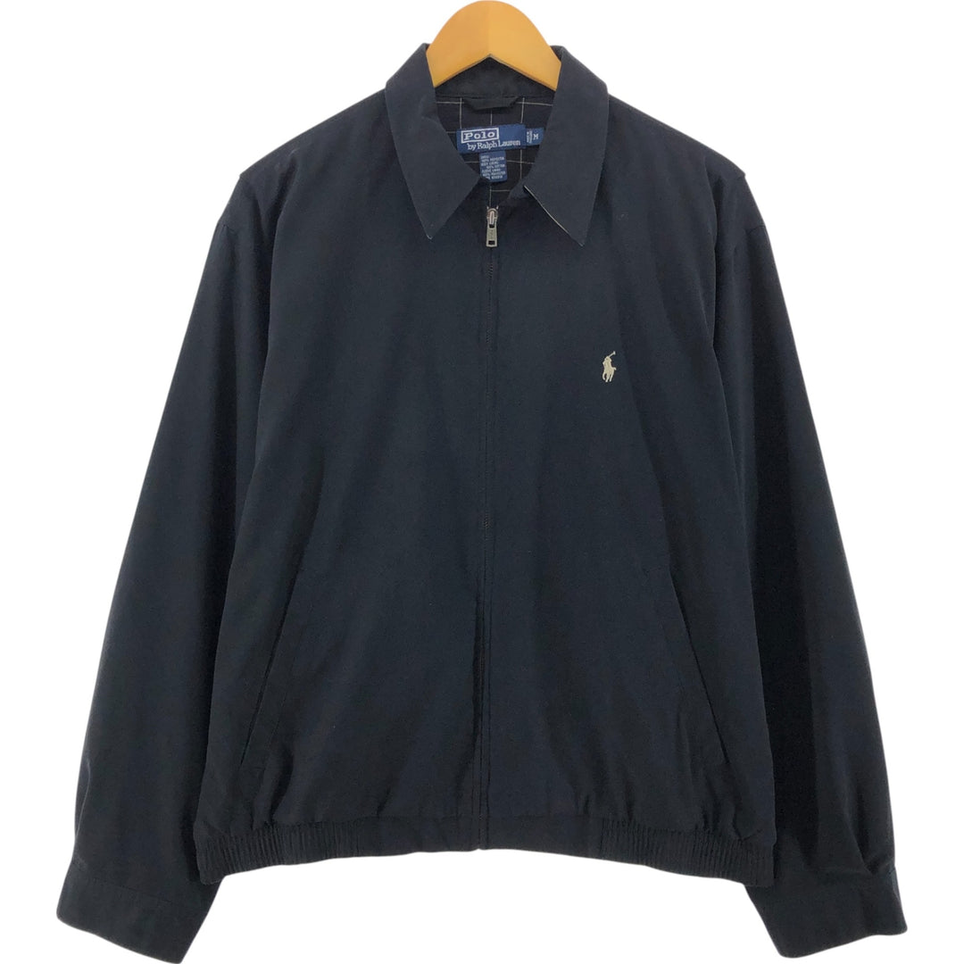 Ralph Lauren POLO by Ralph Lauren Swing Top Sports Jacket Men's M polyester black type Vintage Second Hand