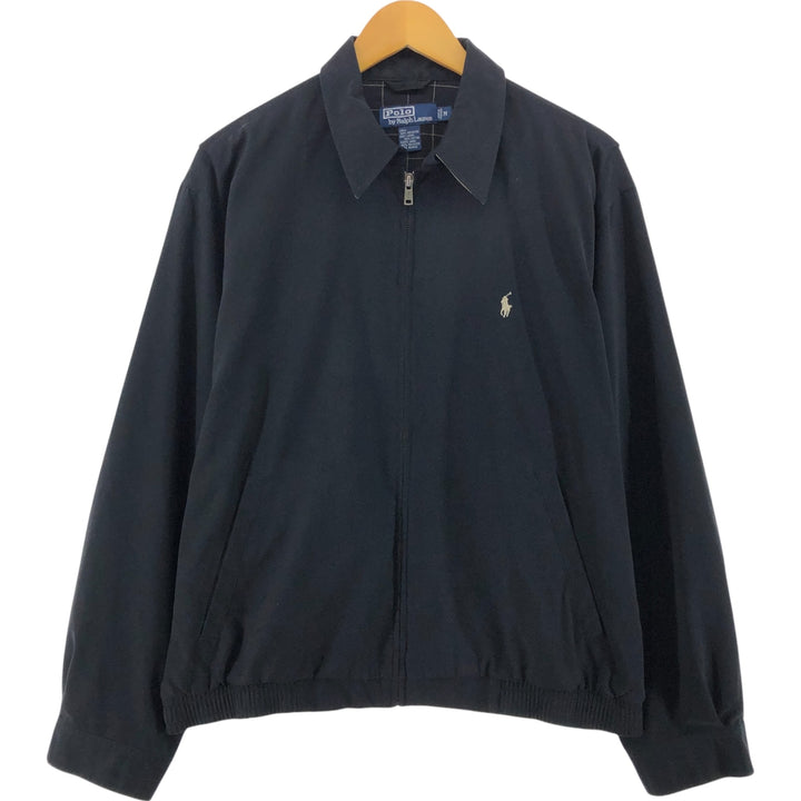 Ralph Lauren POLO by Ralph Lauren Swing Top Sports Jacket Men's M polyester black type Vintage Second Hand