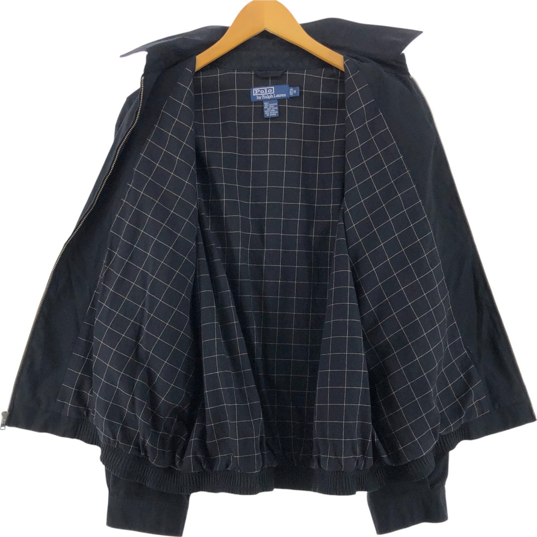 Ralph Lauren POLO by Ralph Lauren Swing Top Sports Jacket Men's M polyester black type Vintage Second Hand