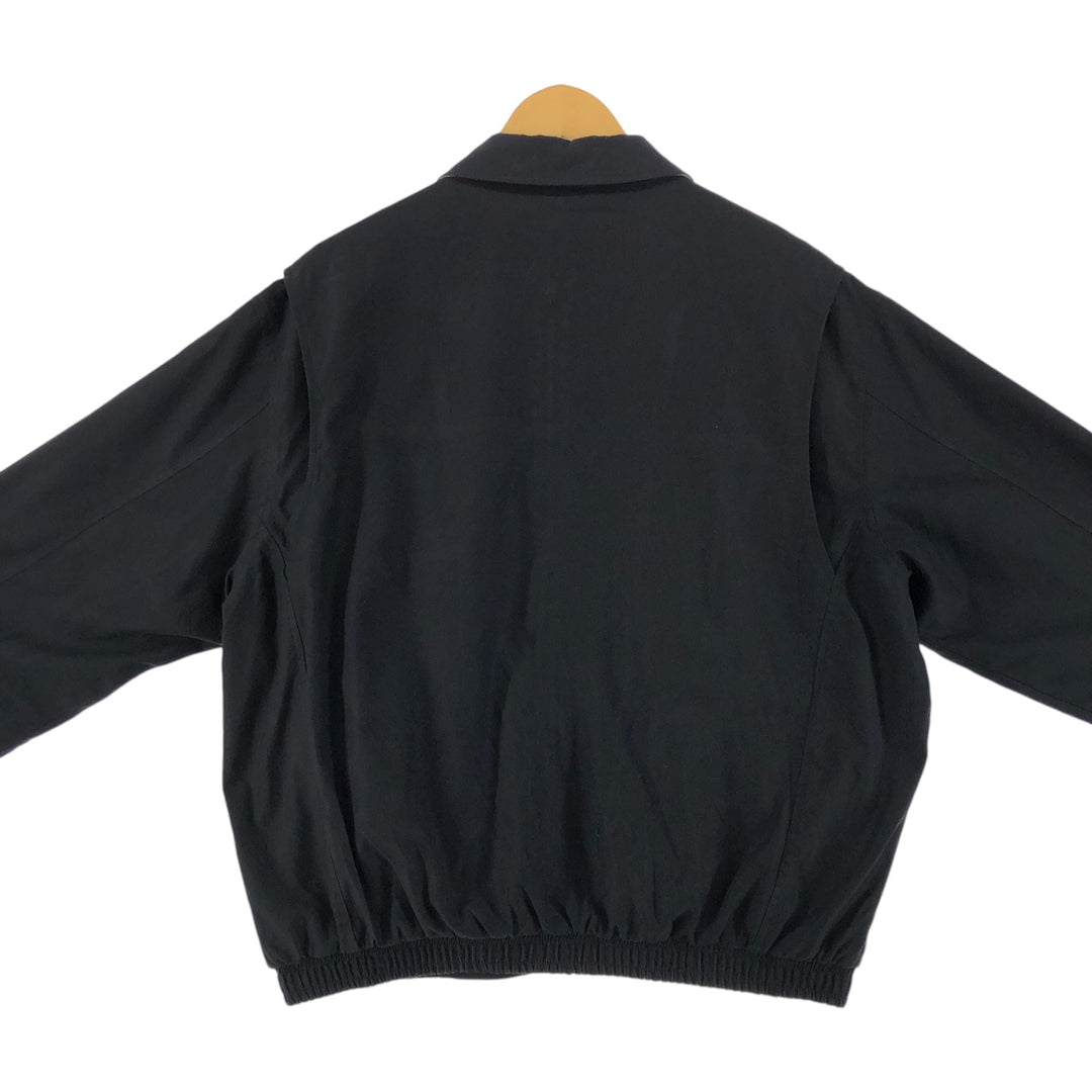 Ralph Lauren POLO by Ralph Lauren Swing Top Sports Jacket Men's L size polyester black type Vintage Second Hand