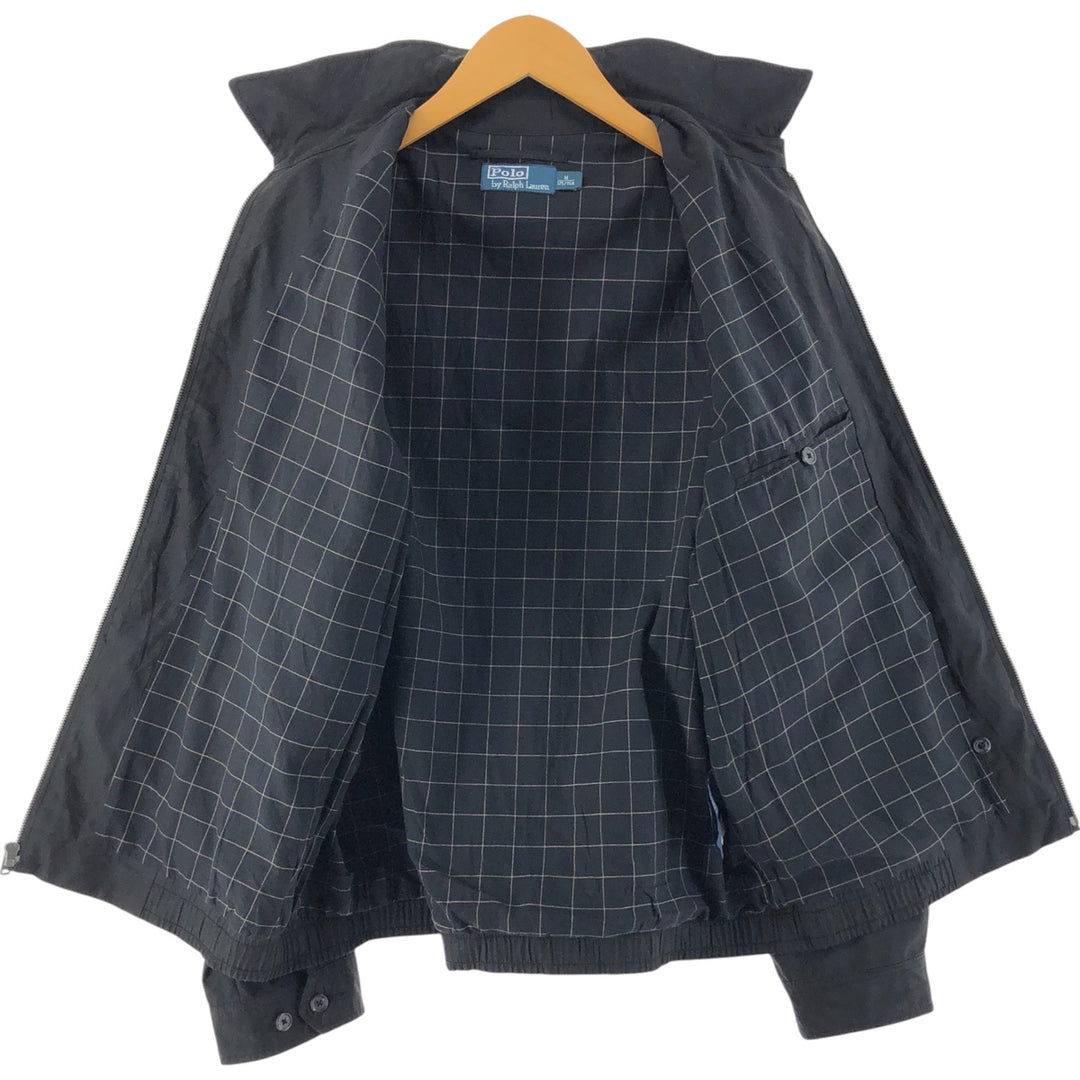 Ralph Lauren POLO by Ralph Lauren Swing Top Sports Jacket Men's M polyester black type Vintage Second Hand