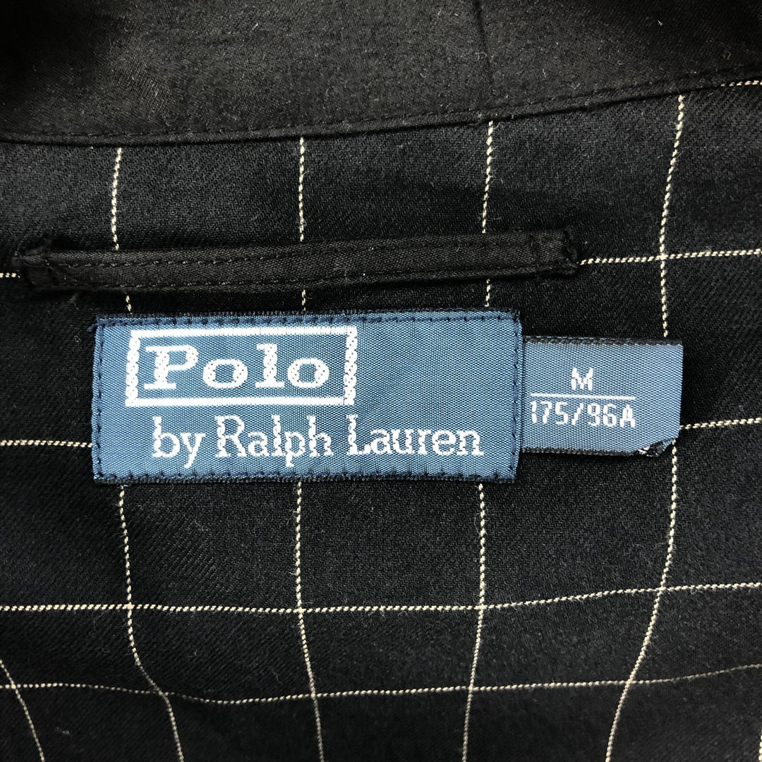 Ralph Lauren POLO by Ralph Lauren Swing Top Sports Jacket Men's M polyester black type Vintage Second Hand
