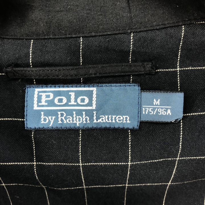 Ralph Lauren POLO by Ralph Lauren Swing Top Sports Jacket Men's M polyester black type Vintage Second Hand