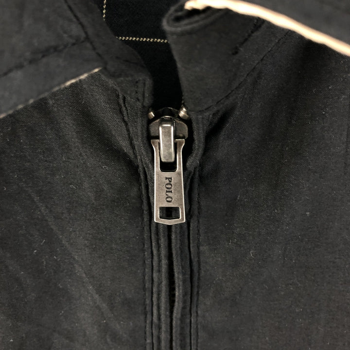 Ralph Lauren POLO by Ralph Lauren Swing Top Sports Jacket Men's M polyester black type Vintage Second Hand