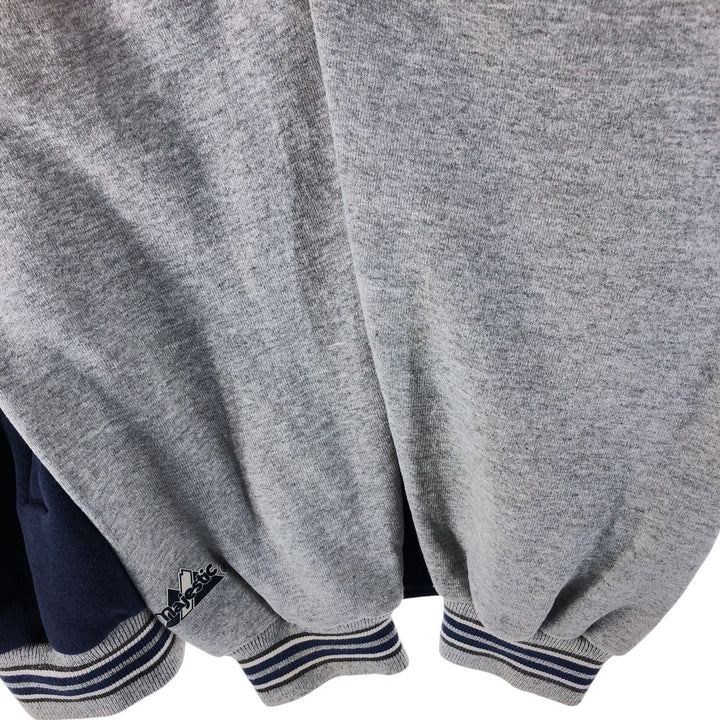 Majestic NFL New York Giants Sweatshirt Varsity Jacket Made in USA Men's XXL cotton navy blue type Vintage Second Hand