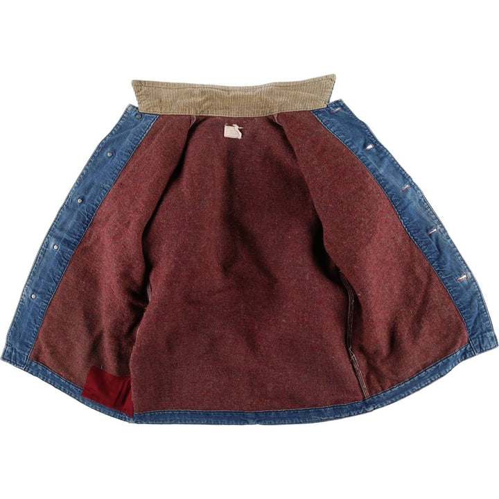 70'S JCPenney BIG MAC denim coveralls, men's size L, vintage cotton blue type Vintage Second Hand