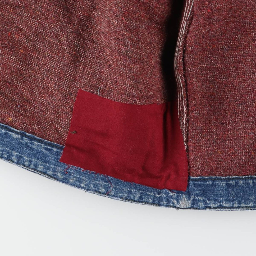 70'S JCPenney BIG MAC denim coveralls, men's size L, vintage cotton blue type Vintage Second Hand