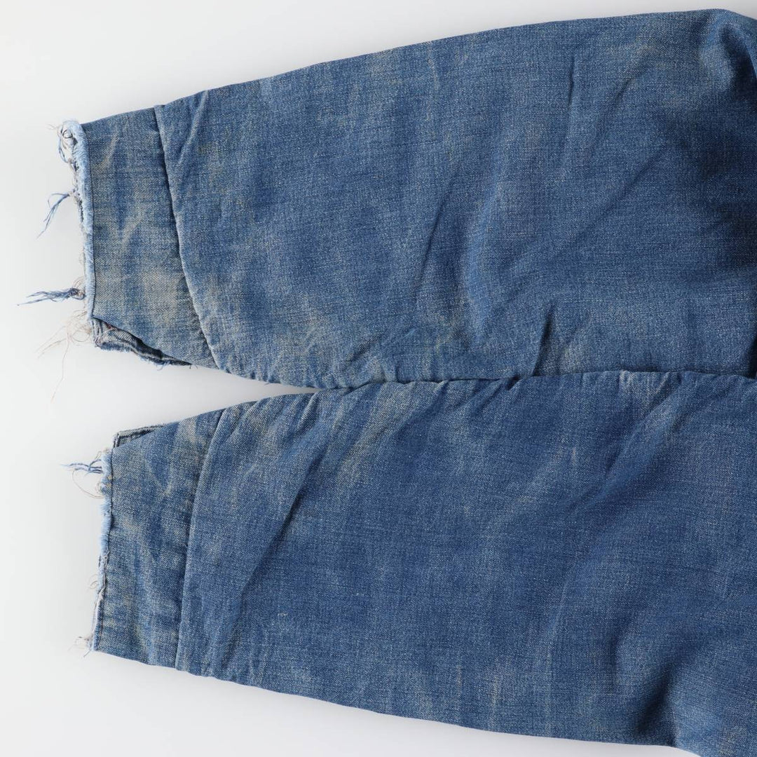 70'S JCPenney BIG MAC denim coveralls, men's size L, vintage cotton blue type Vintage Second Hand