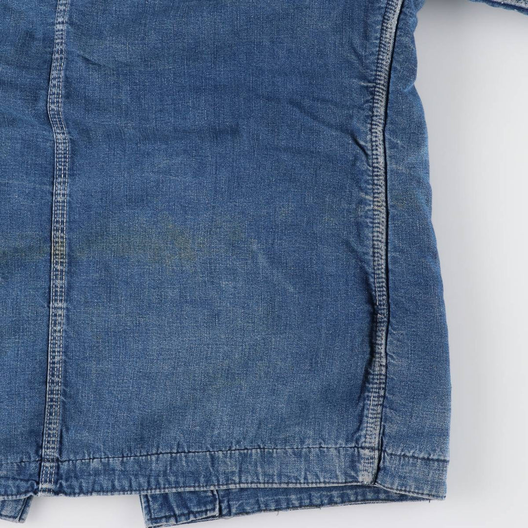 70'S JCPenney BIG MAC denim coveralls, men's size L, vintage cotton blue type Vintage Second Hand