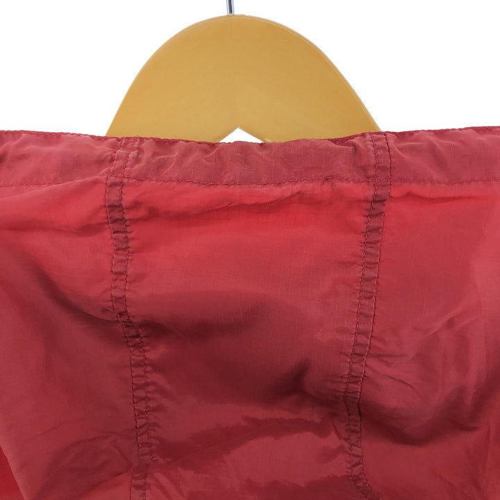 90'S Ralph Lauren CHAPS Ripstop Anorak Parka Men's M Size Vintage Nylon red type Vintage Second Hand