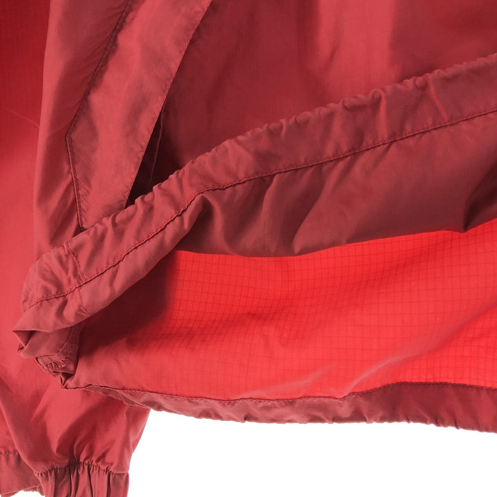 90'S Ralph Lauren CHAPS Ripstop Anorak Parka Men's M Size Vintage Nylon red type Vintage Second Hand