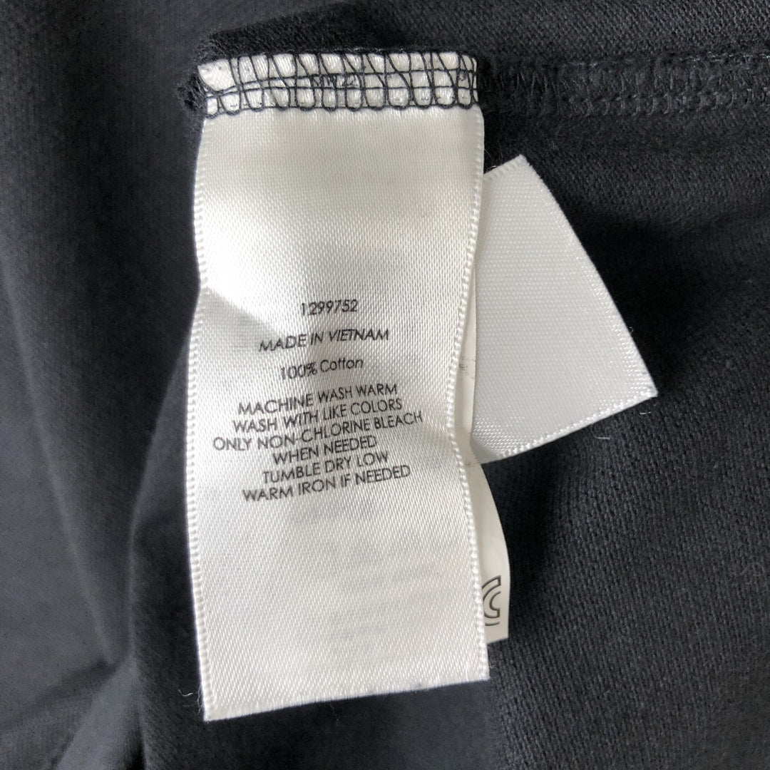 Ralph Lauren POLO RALPH LAUREN CUSTOM FIT short sleeve polo shirt men's M equivalent cotton black type Vintage Second Hand