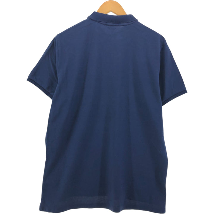 Ralph Lauren POLO RALPH LAUREN short sleeve polo shirt men's XL equivalent cotton Navy blue Vintage Second Hand