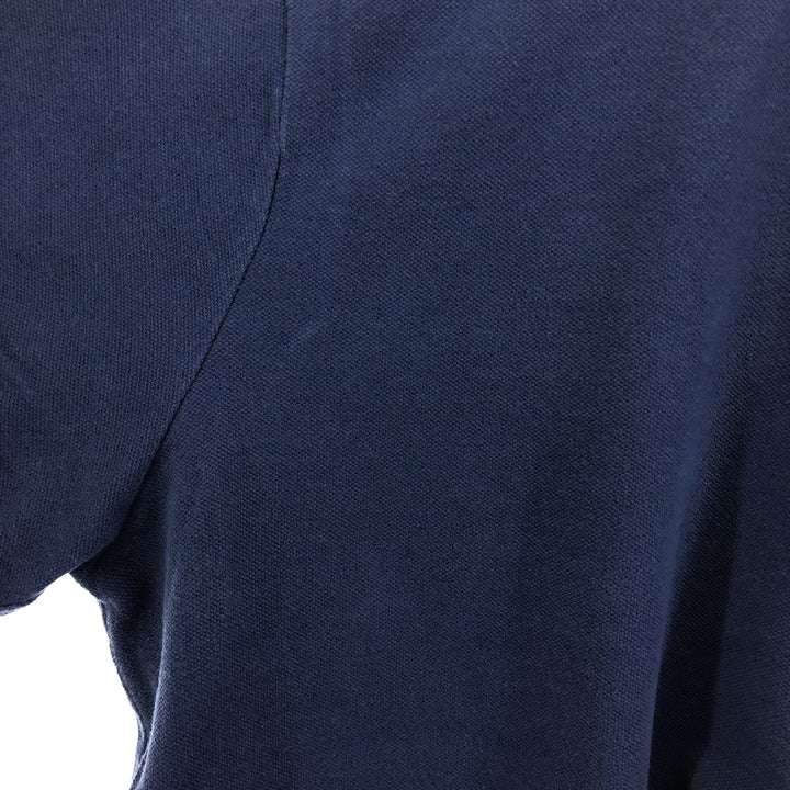 Ralph Lauren POLO RALPH LAUREN short sleeve polo shirt men's XL equivalent cotton Navy blue Vintage Second Hand