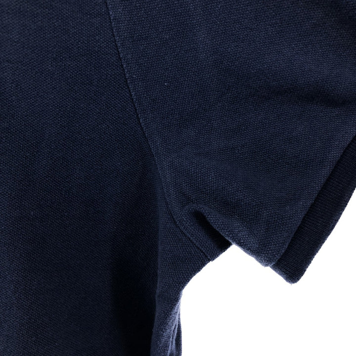 Ralph Lauren POLO RALPH LAUREN short sleeve polo shirt men's XL equivalent cotton Navy blue Vintage Second Hand