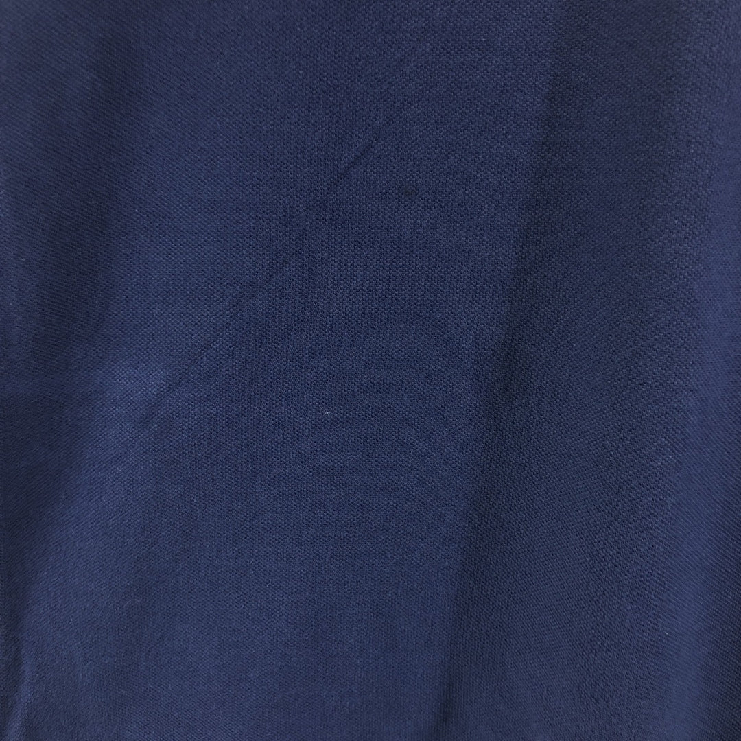Ralph Lauren POLO RALPH LAUREN short sleeve polo shirt men's XL equivalent cotton Navy blue Vintage Second Hand