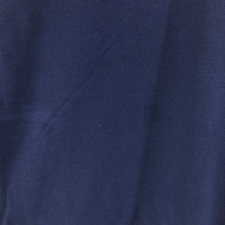 Ralph Lauren POLO RALPH LAUREN short sleeve polo shirt men's XL equivalent cotton Navy blue Vintage Second Hand
