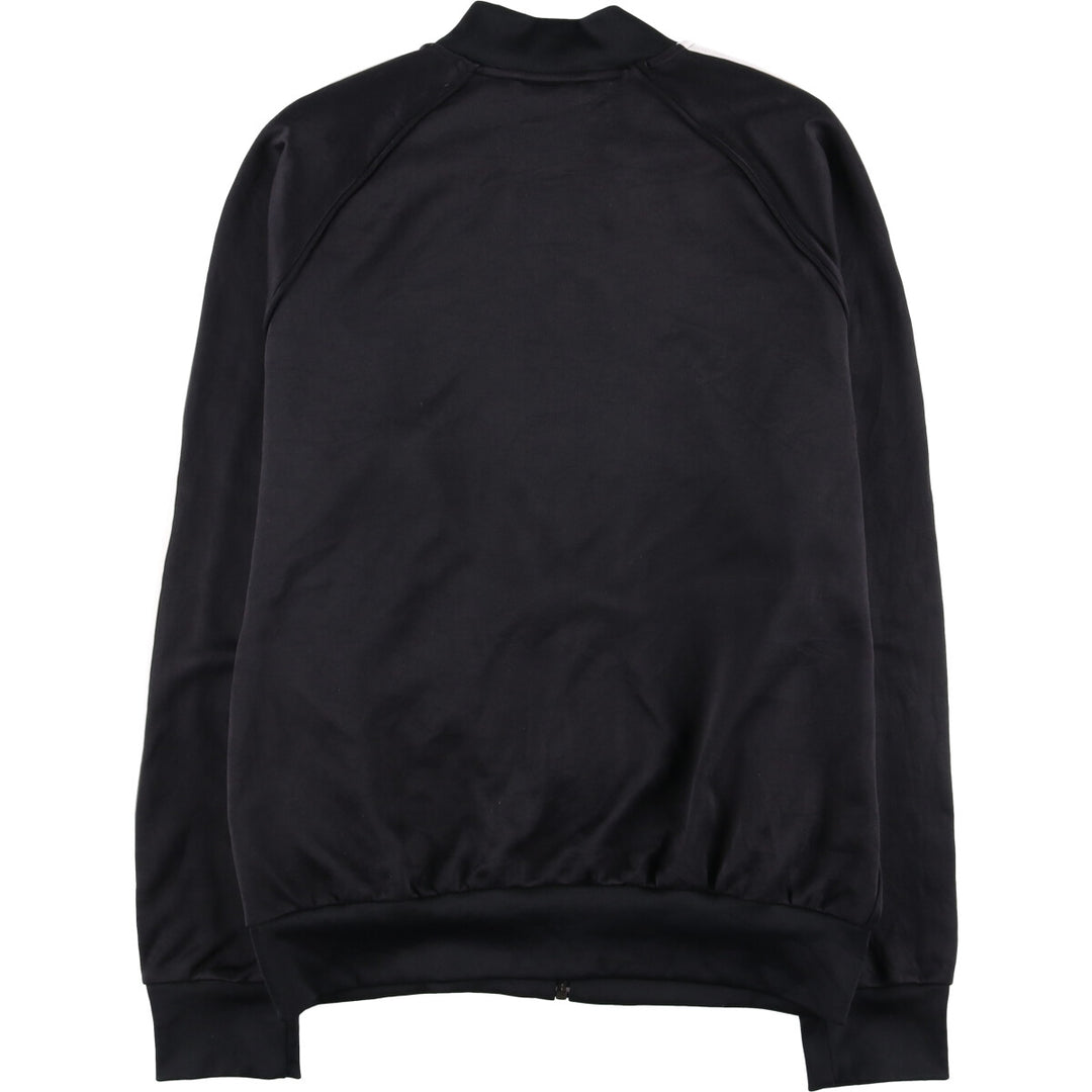 Adidas Originals Jersey Track Jacket Men's Size L polyester black type Vintage Second Hand