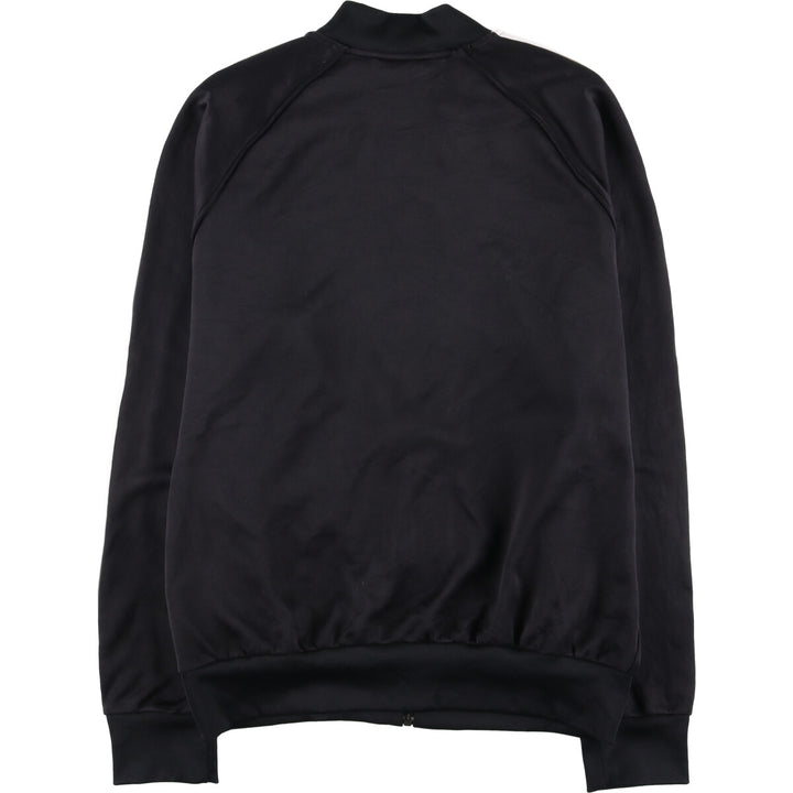 Adidas Originals Jersey Track Jacket Men's Size L polyester black type Vintage Second Hand
