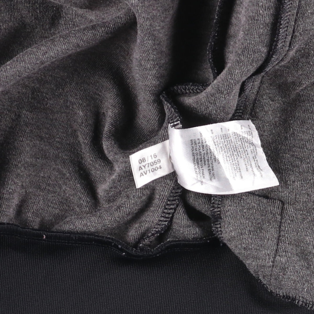 Adidas Originals Jersey Track Jacket Men's Size L polyester black type Vintage Second Hand