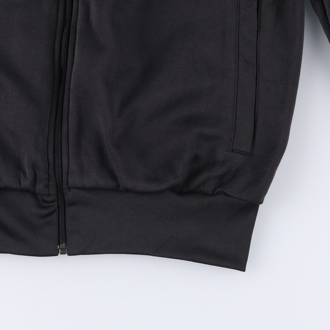 Adidas Originals Jersey Track Jacket Men's Size L polyester black type Vintage Second Hand