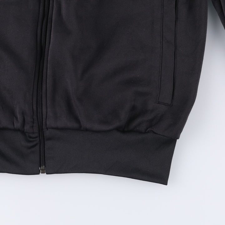 Adidas Originals Jersey Track Jacket Men's Size L polyester black type Vintage Second Hand