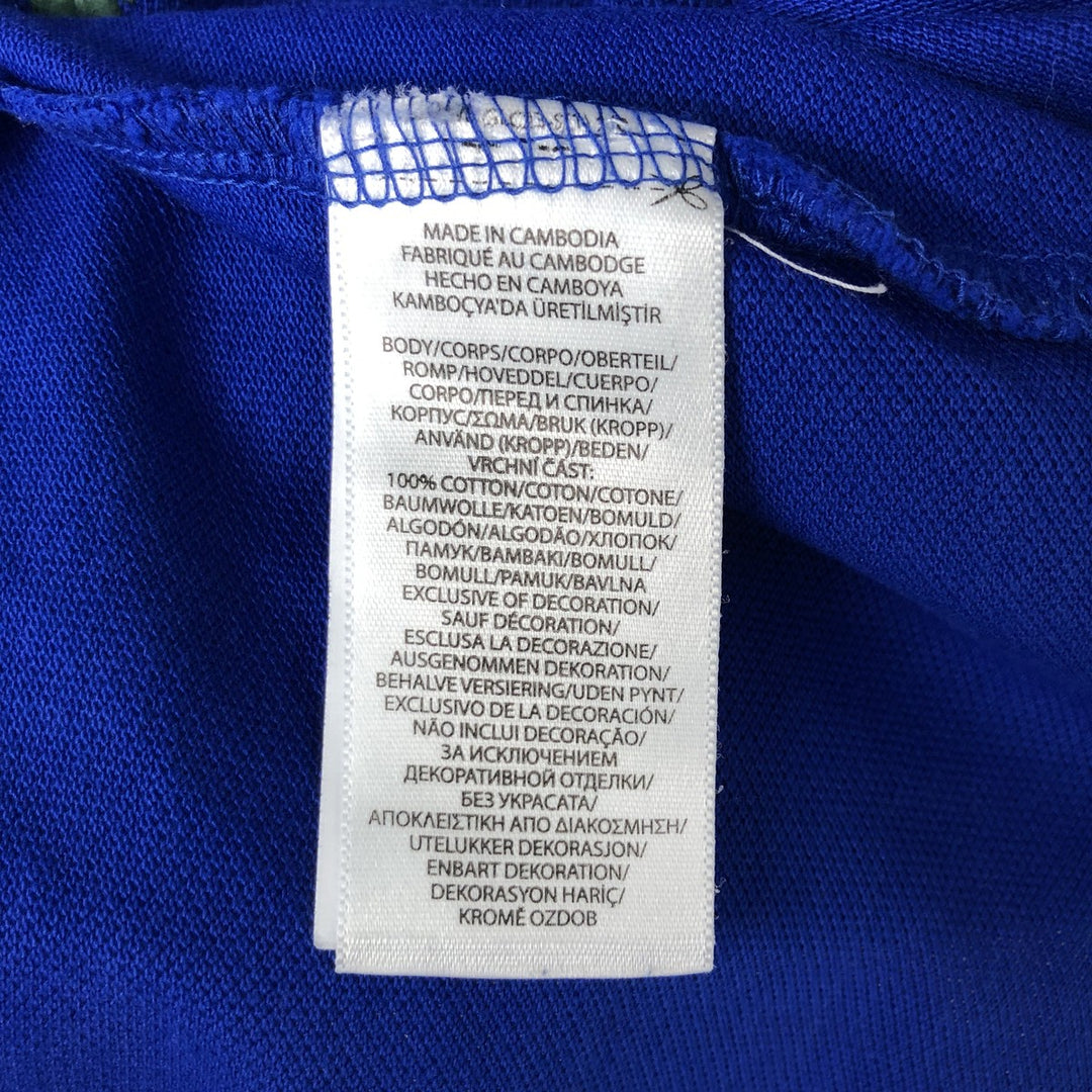 Ralph Lauren POLO RALPH LAUREN CLASSIC FIT short sleeve polo shirt, men's size M cotton blue type Vintage Second Hand