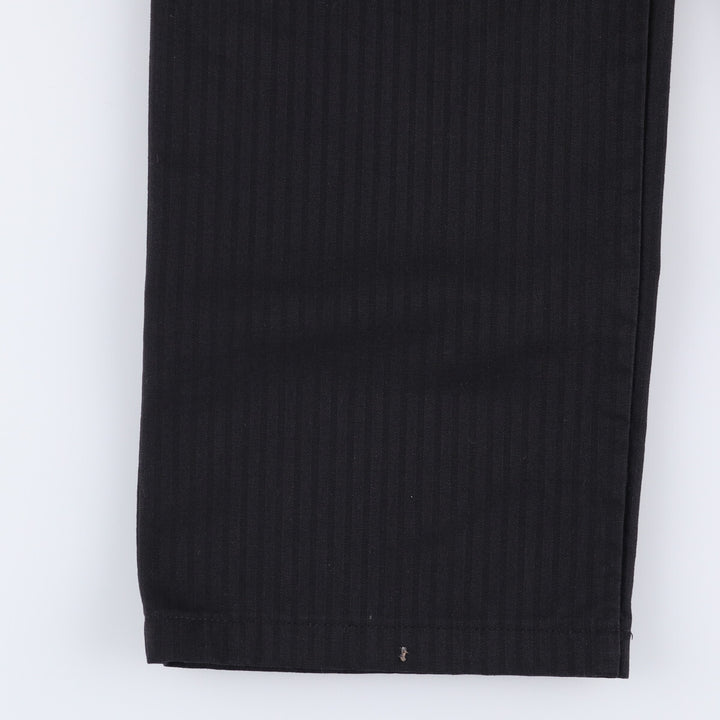 Dickies Work Pants Men's W37 polyester black type Vintage Second Hand
