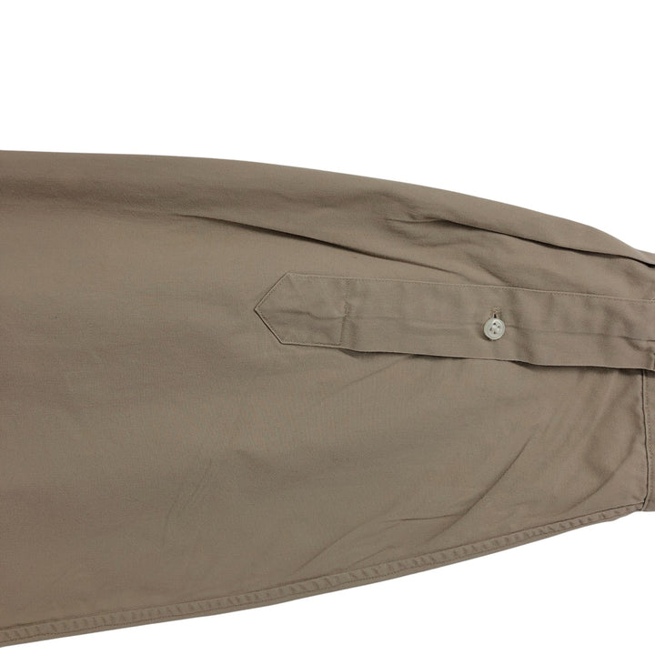 Ralph Lauren Classic Fit Long Sleeve Button Down Shirt, Men's Size L cotton Beige type Vintage Second Hand