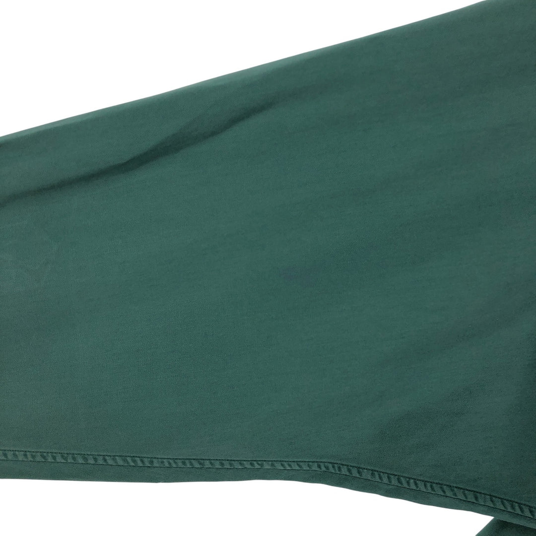 Ralph Lauren BLAKE long sleeve button down shirt, men's size L cotton green type yellow green Vintage Second Hand