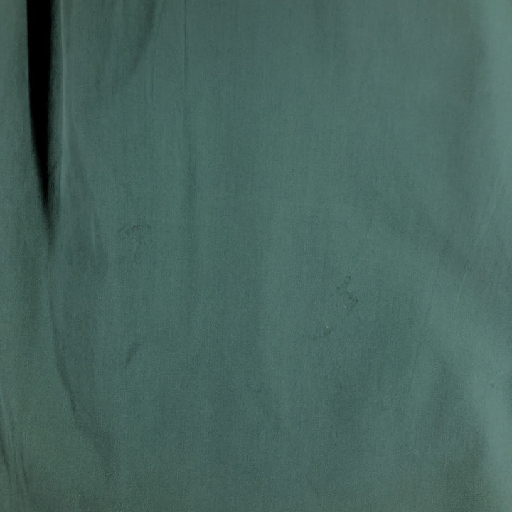 Ralph Lauren BLAKE long sleeve button down shirt, men's size L cotton green type yellow green Vintage Second Hand