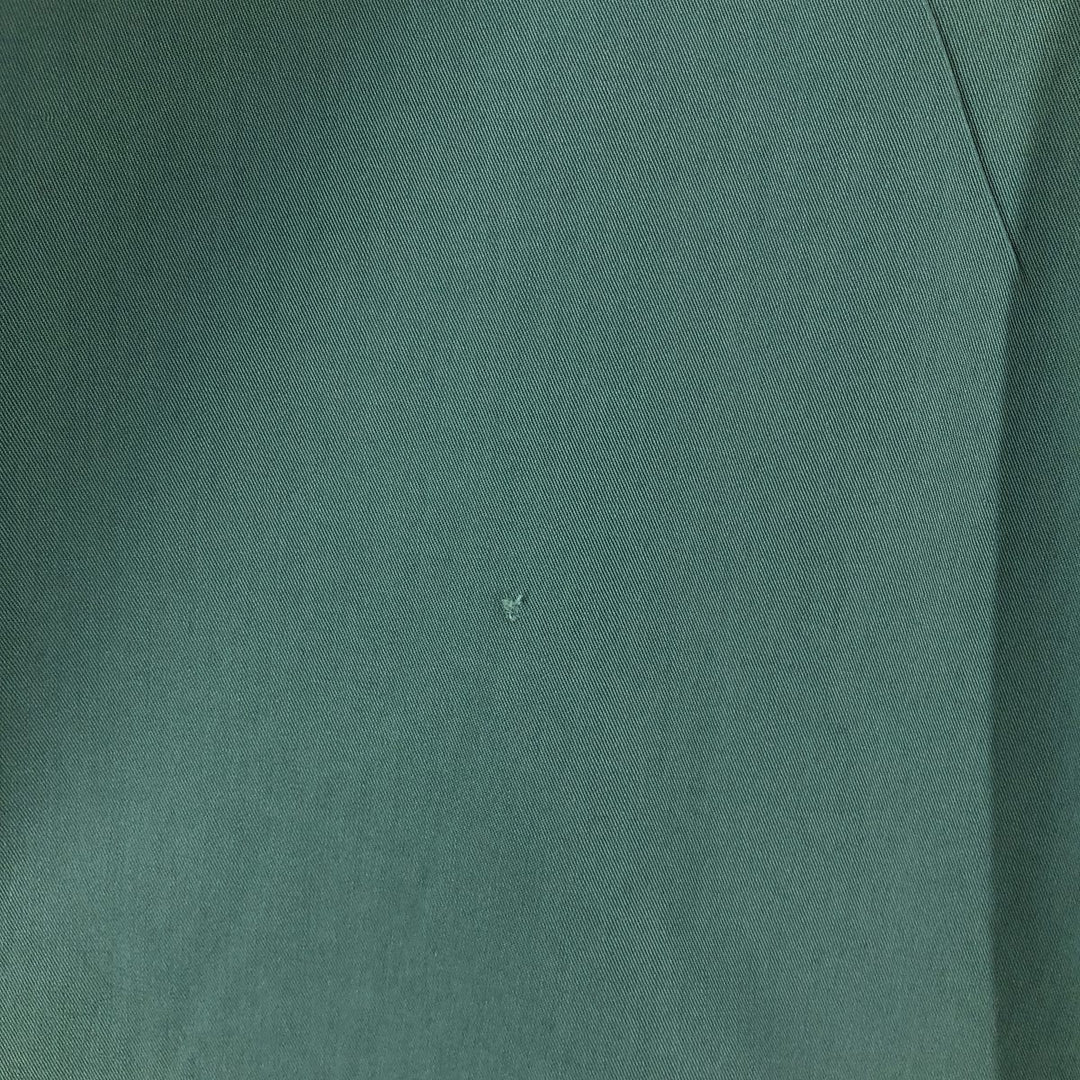 Ralph Lauren BLAKE long sleeve button down shirt, men's size L cotton green type yellow green Vintage Second Hand