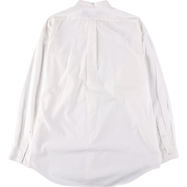 Ralph Lauren POLO by Ralph Lauren long sleeve cotton shirt, men's XL size, vintage cotton white type Vintage Second Hand