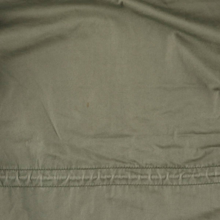 1970'S US Army Military Field Coat, Women's, Size L, Vintage cotton Khaki type sage green Vintage Second Hand