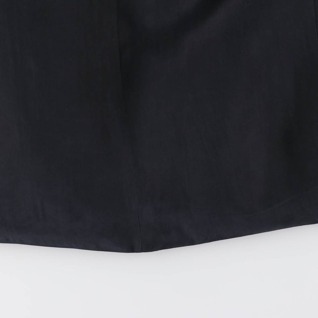 WinterSilks Silk Tailored Jacket for Women (XL size) silk black type Vintage Second Hand