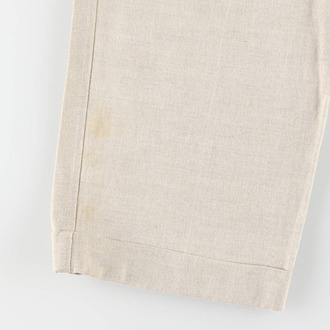 Dockers Khaki LOOSE FIT Two-pleat Slacks Pants for Men, W34 equivalent, Two-pleat unclear Beige type Vintage Second Hand