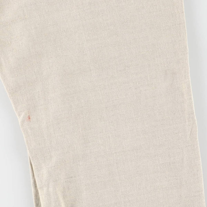 Dockers Khaki LOOSE FIT Two-pleat Slacks Pants for Men, W34 equivalent, Two-pleat unclear Beige type Vintage Second Hand