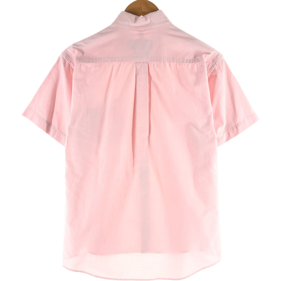 Ralph Lauren YARMOUTH short sleeve button down shirt, men's size M cotton pink type Vintage Second Hand