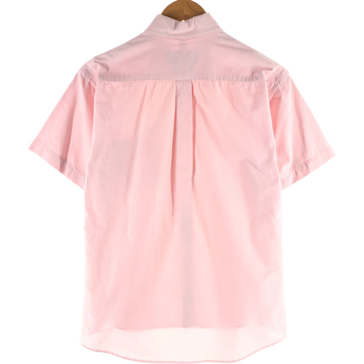 Ralph Lauren YARMOUTH short sleeve button down shirt, men's size M cotton pink type Vintage Second Hand