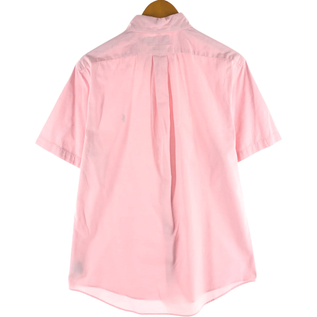 Ralph Lauren POLO by Ralph Lauren CUSTOM FIT short sleeve button down shirt, men's size L cotton pink type Vintage Second Hand