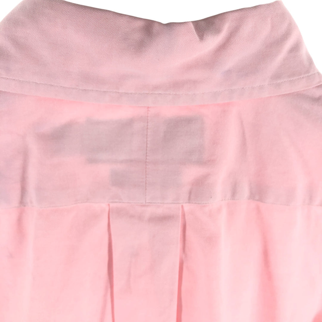 Ralph Lauren POLO by Ralph Lauren CUSTOM FIT short sleeve button down shirt, men's size L cotton pink type Vintage Second Hand