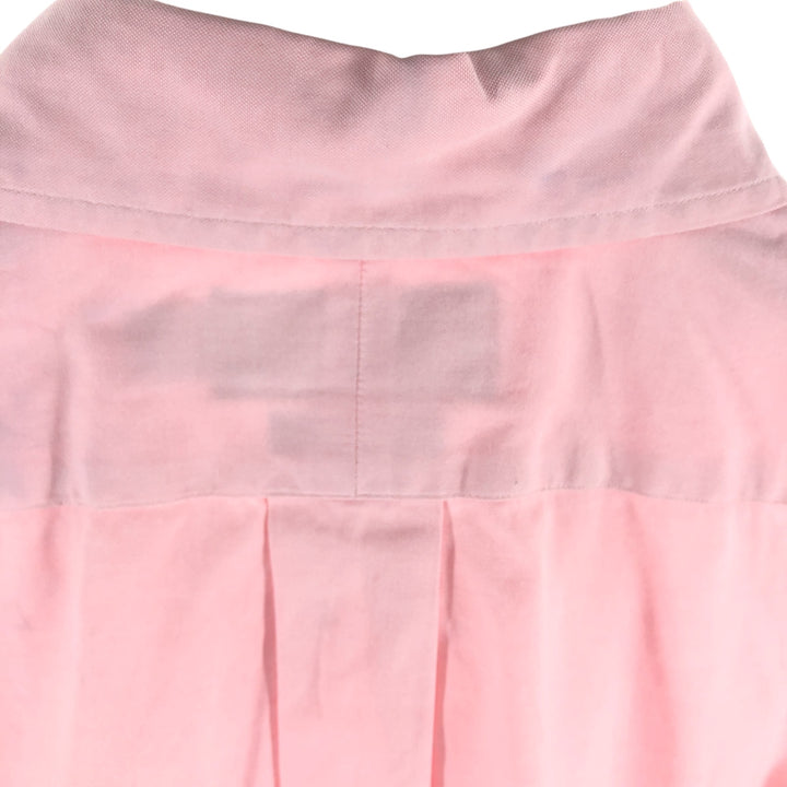 Ralph Lauren POLO by Ralph Lauren CUSTOM FIT short sleeve button down shirt, men's size L cotton pink type Vintage Second Hand
