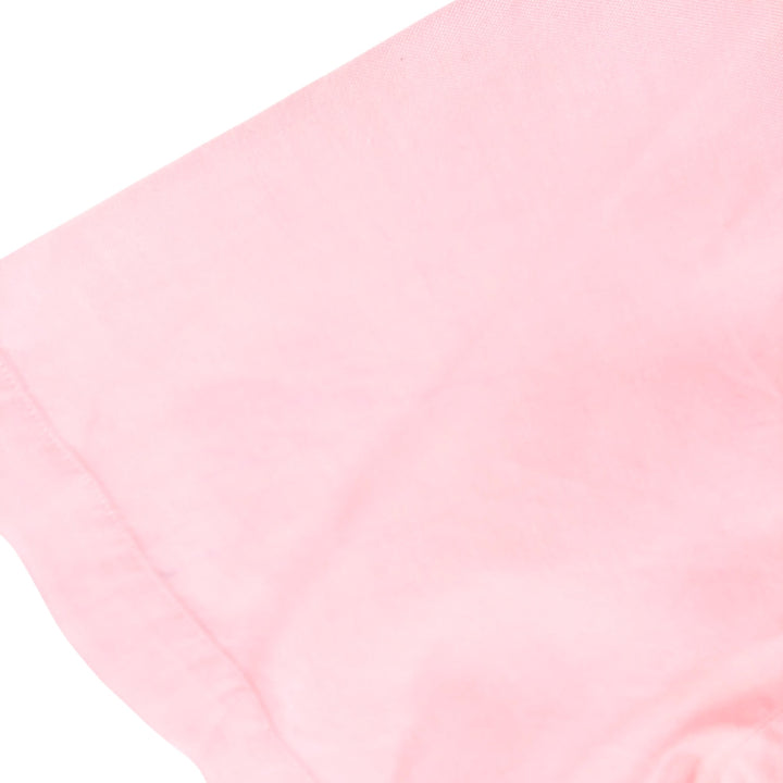 Ralph Lauren POLO by Ralph Lauren CUSTOM FIT short sleeve button down shirt, men's size L cotton pink type Vintage Second Hand